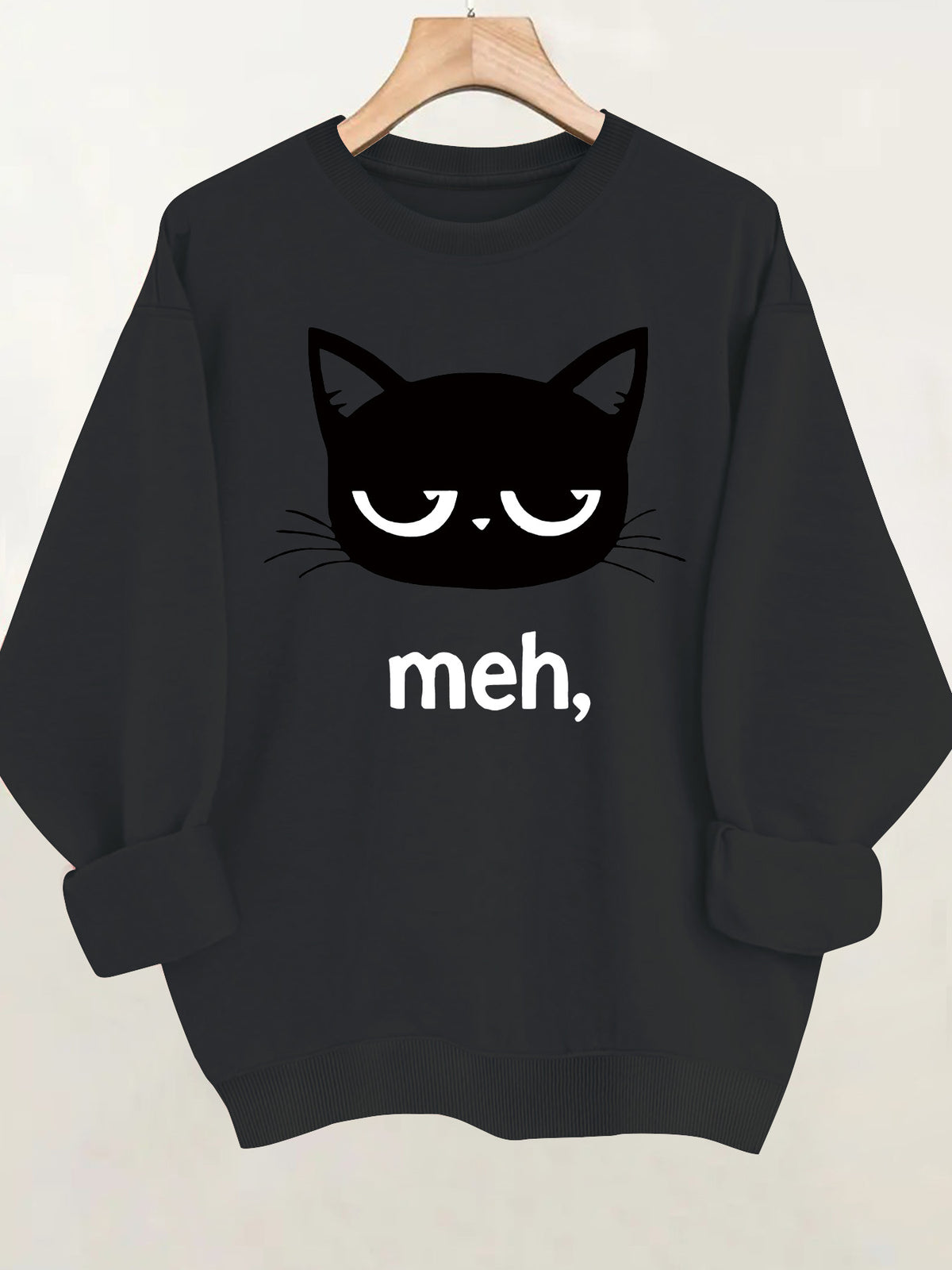 Long sleeved fleece hoodie