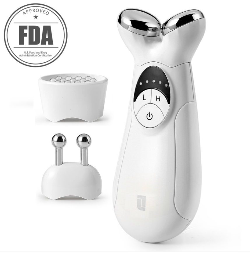 Microcurrent & Light Therapy Device 3-in-One