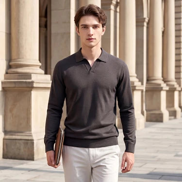 Light Luxury Mulberry Silk Sweater