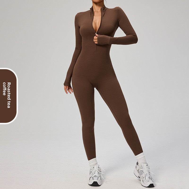 Long Sleeve Yoga Suit