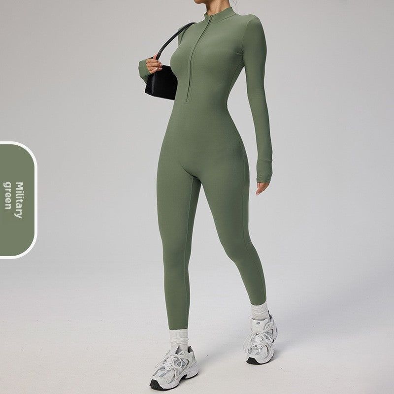 Long Sleeve Yoga Suit