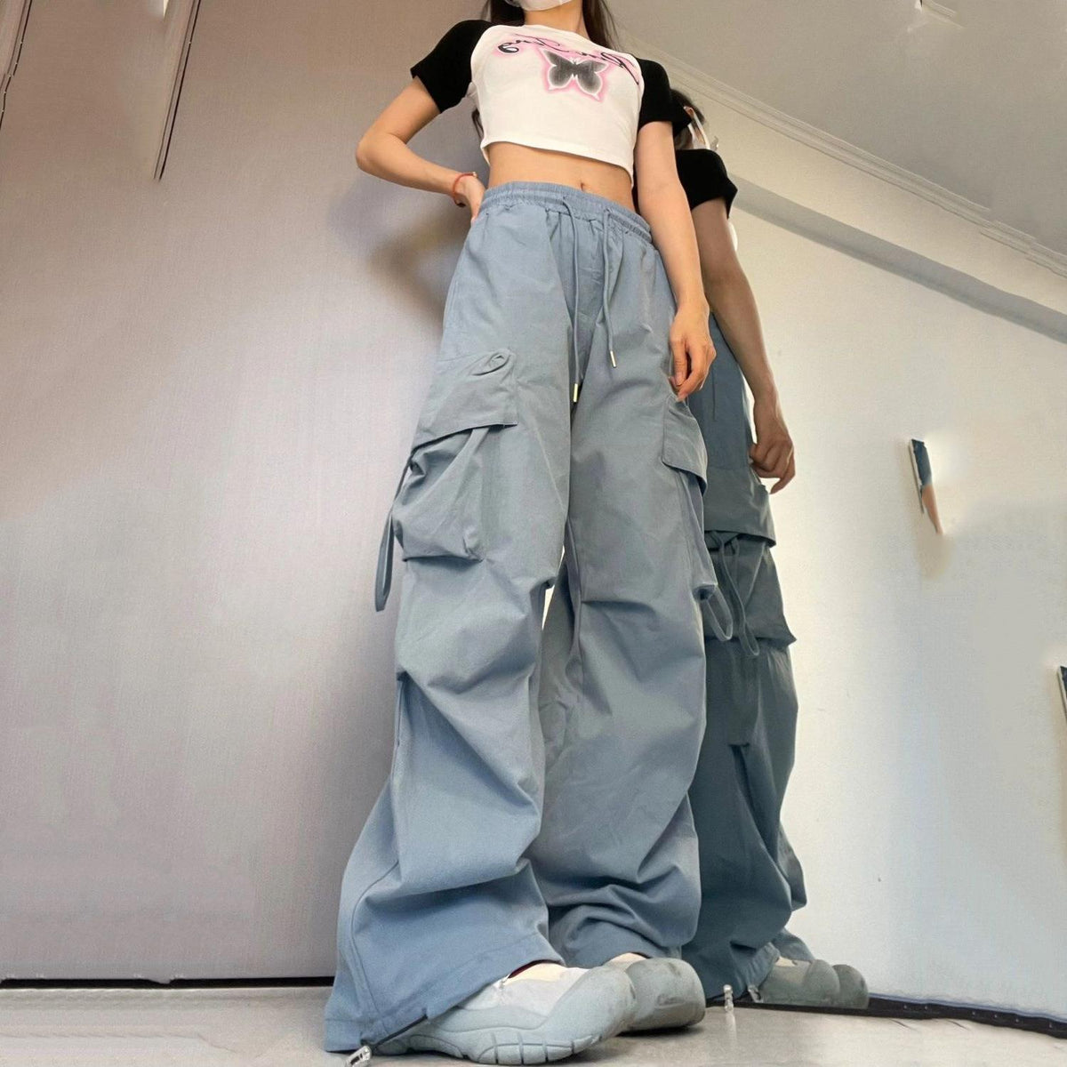 Vintage Workwear Casual Pants