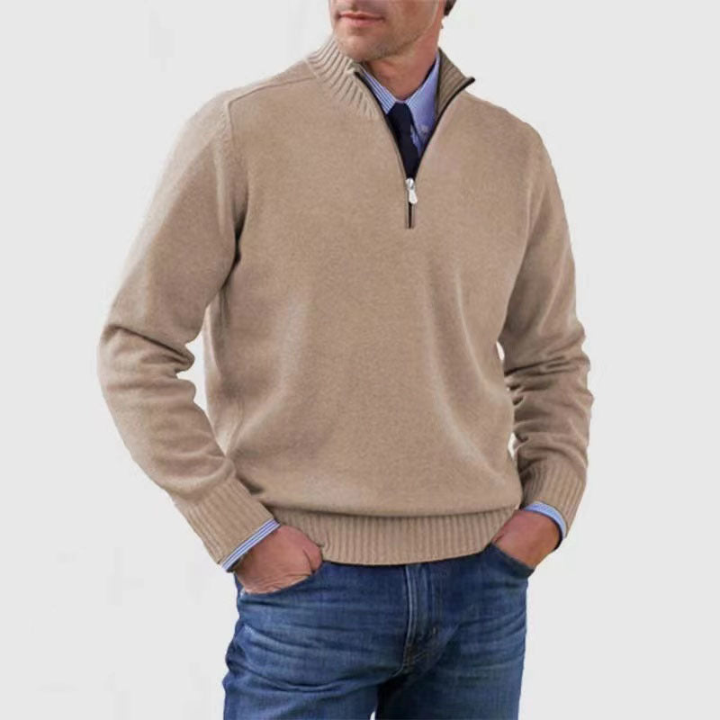Men'S Zipper Sweater