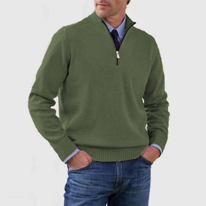 Men'S Zipper Sweater