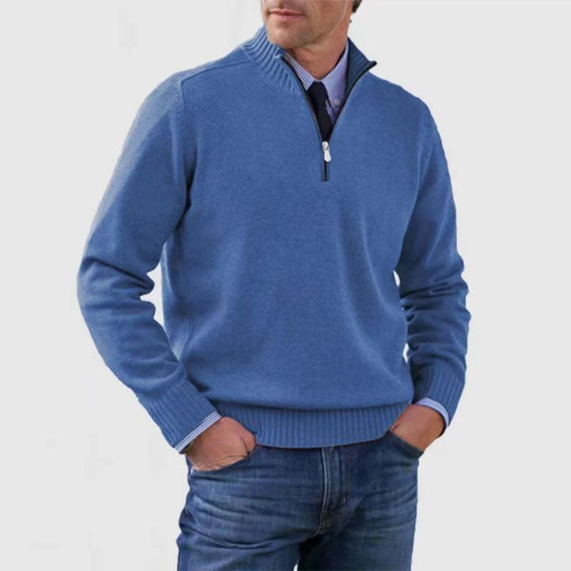 Men'S Zipper Sweater