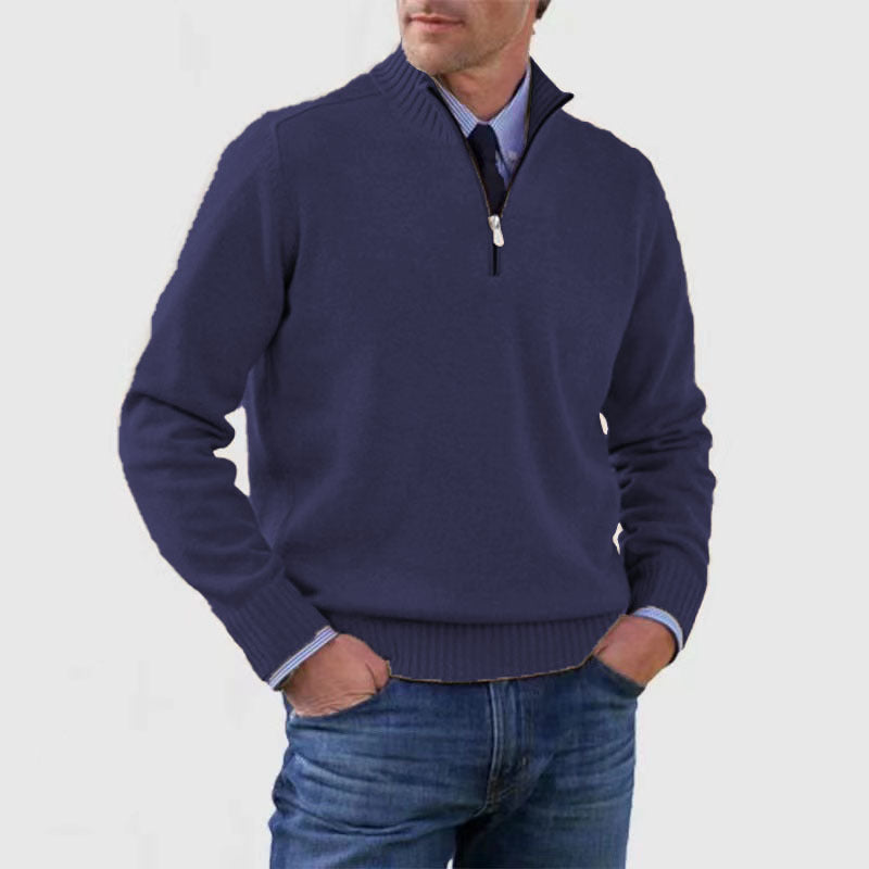Men'S Zipper Sweater