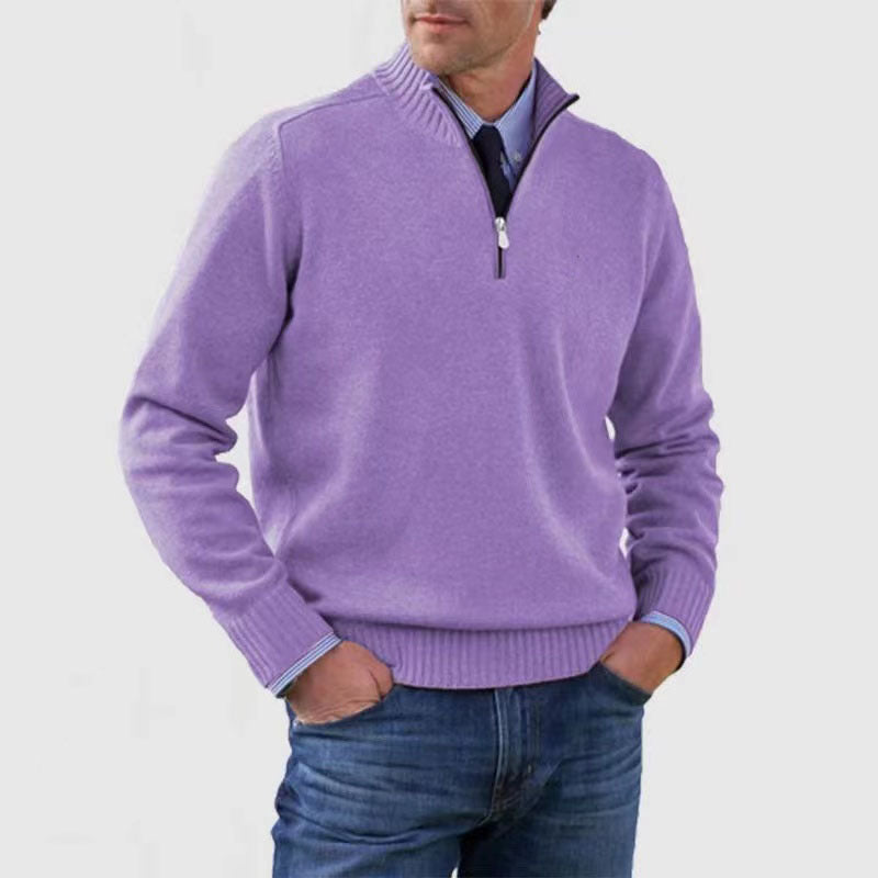 Men'S Zipper Sweater