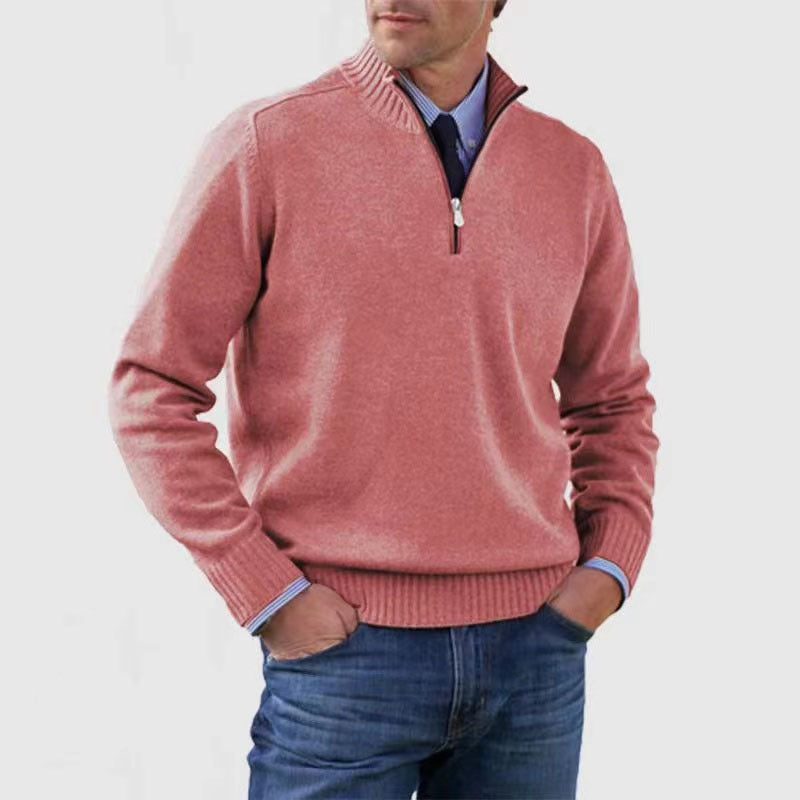Men'S Zipper Sweater