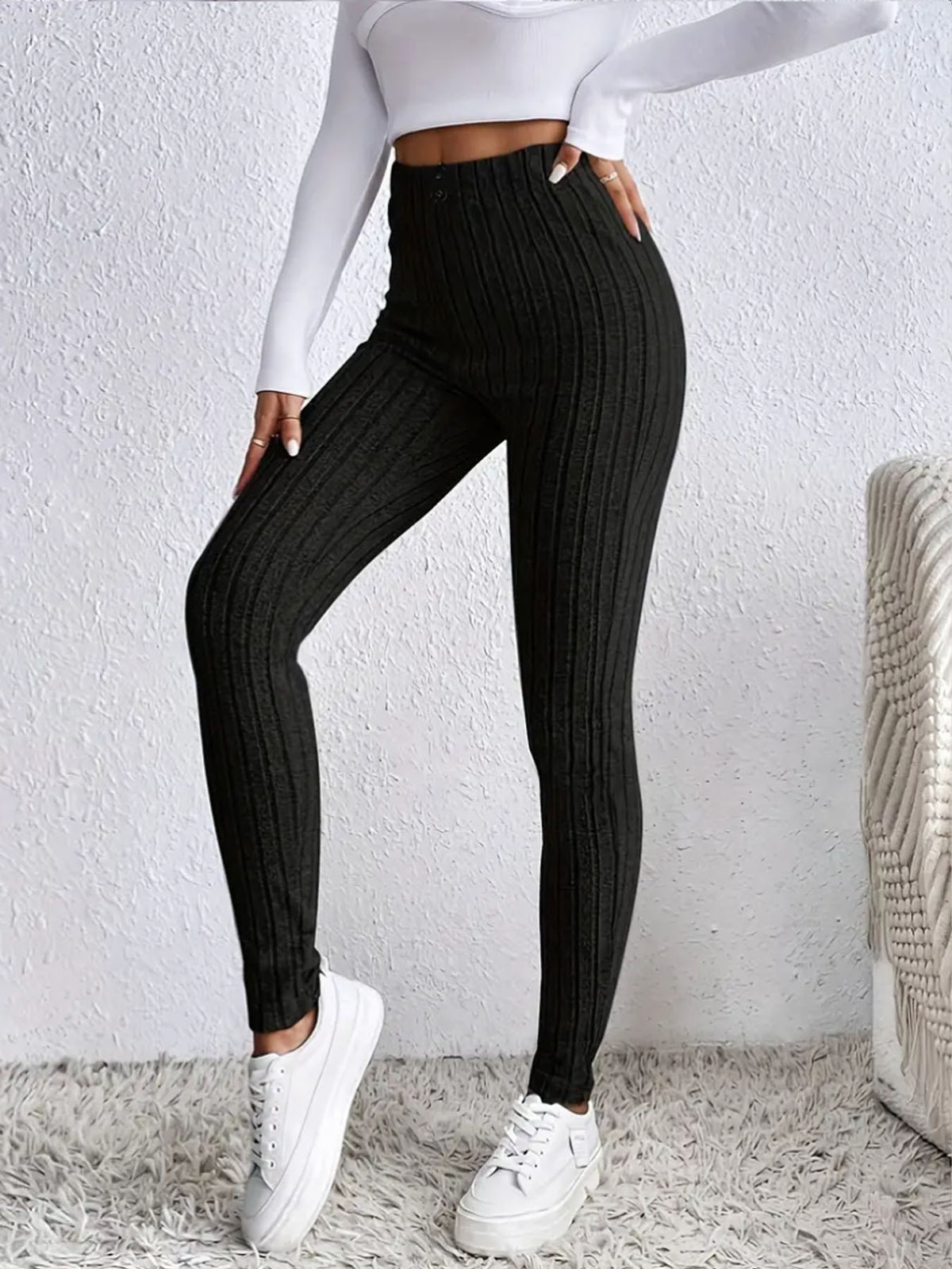 Thickened High-Waist Leggings