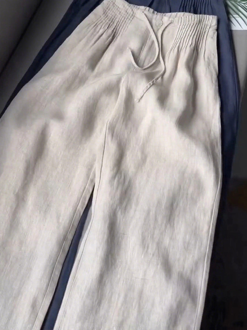 Women'S Casual Solid Color Straight Leg Pants