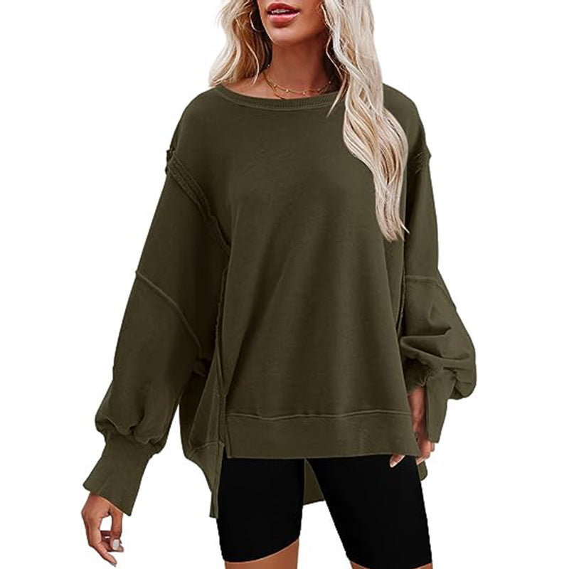 Split Long Sleeve Sweat