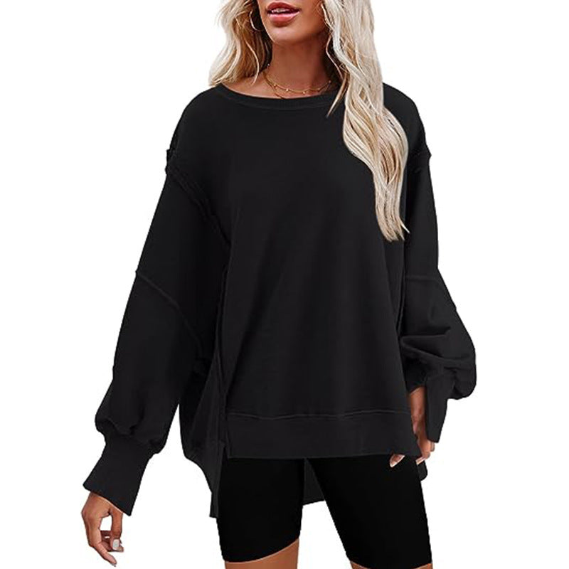 Split Long Sleeve Sweat