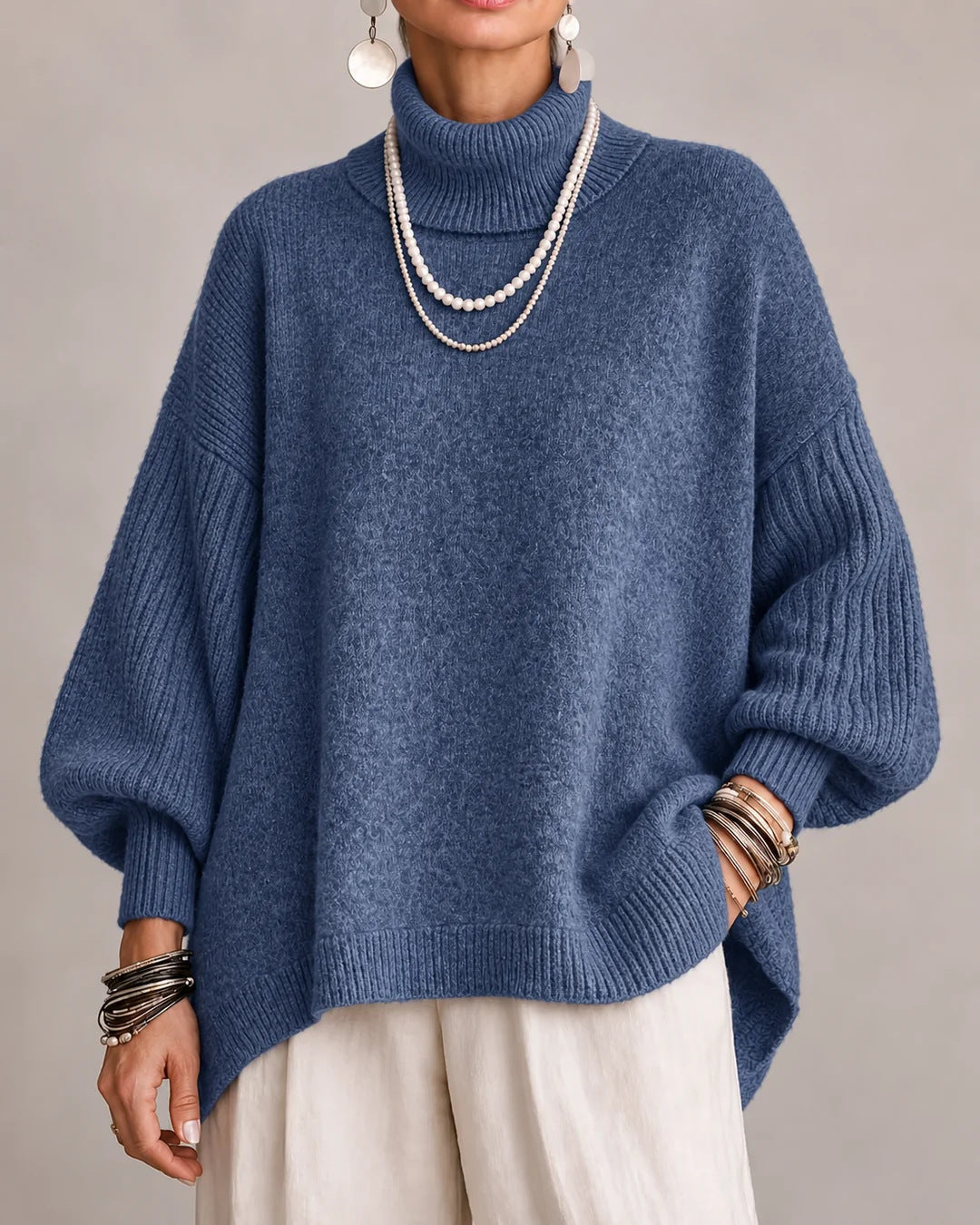 Soft Waxy Lazy Pullover