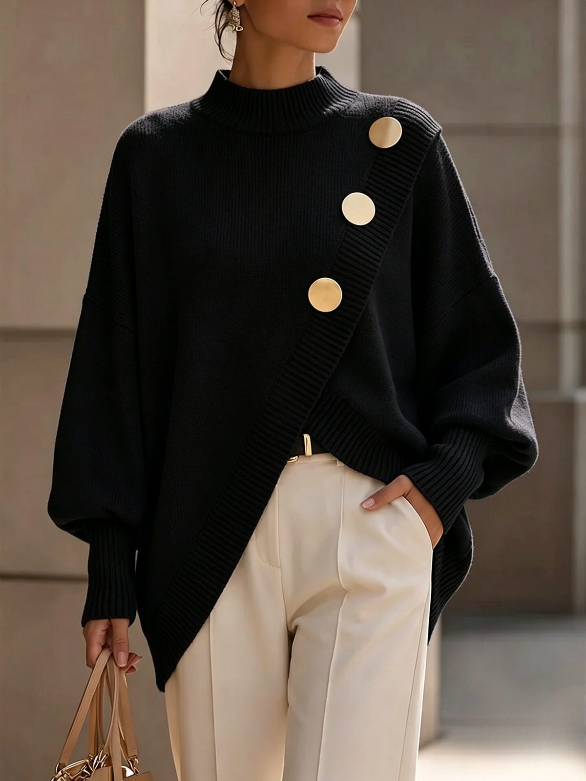 Irregular Elegant Sweater