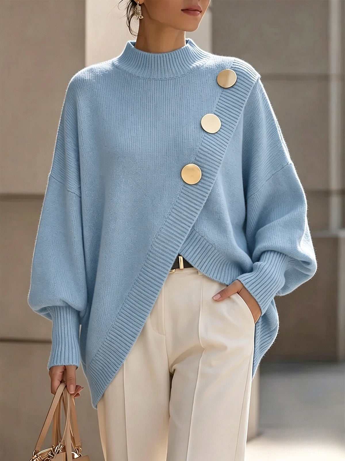 Irregular Elegant Sweater