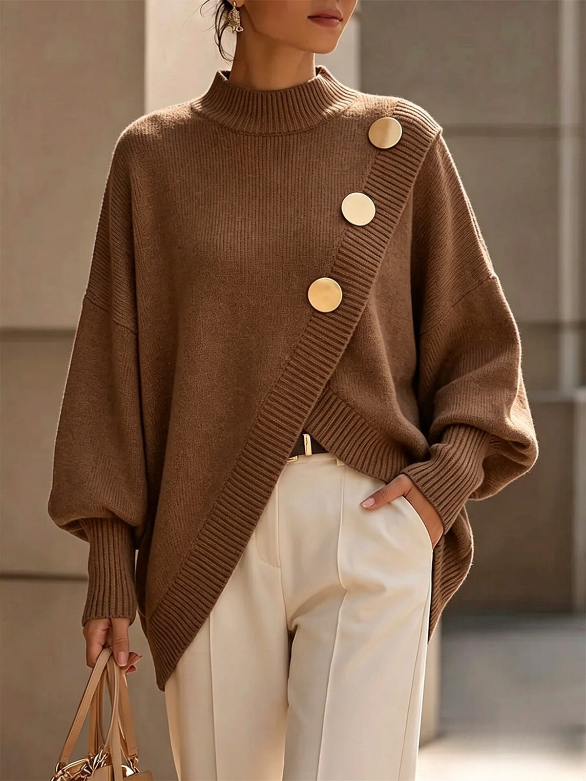 Irregular Elegant Sweater