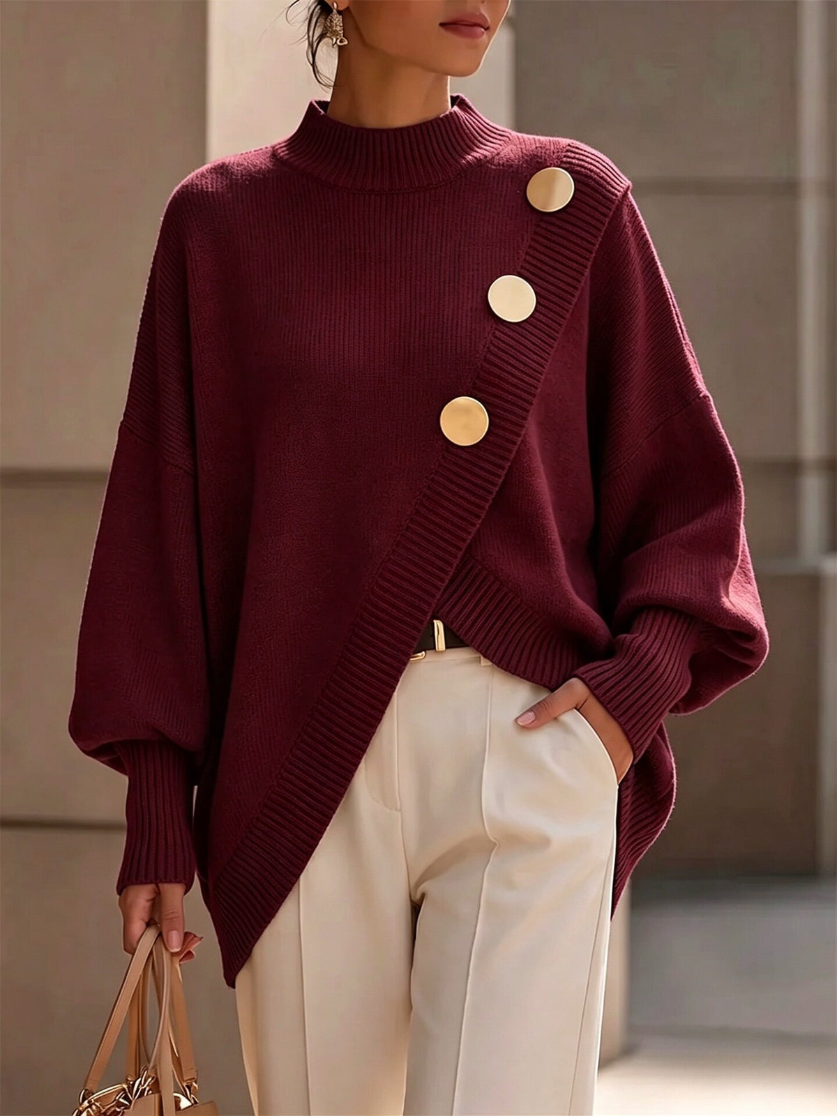 Irregular Elegant Sweater