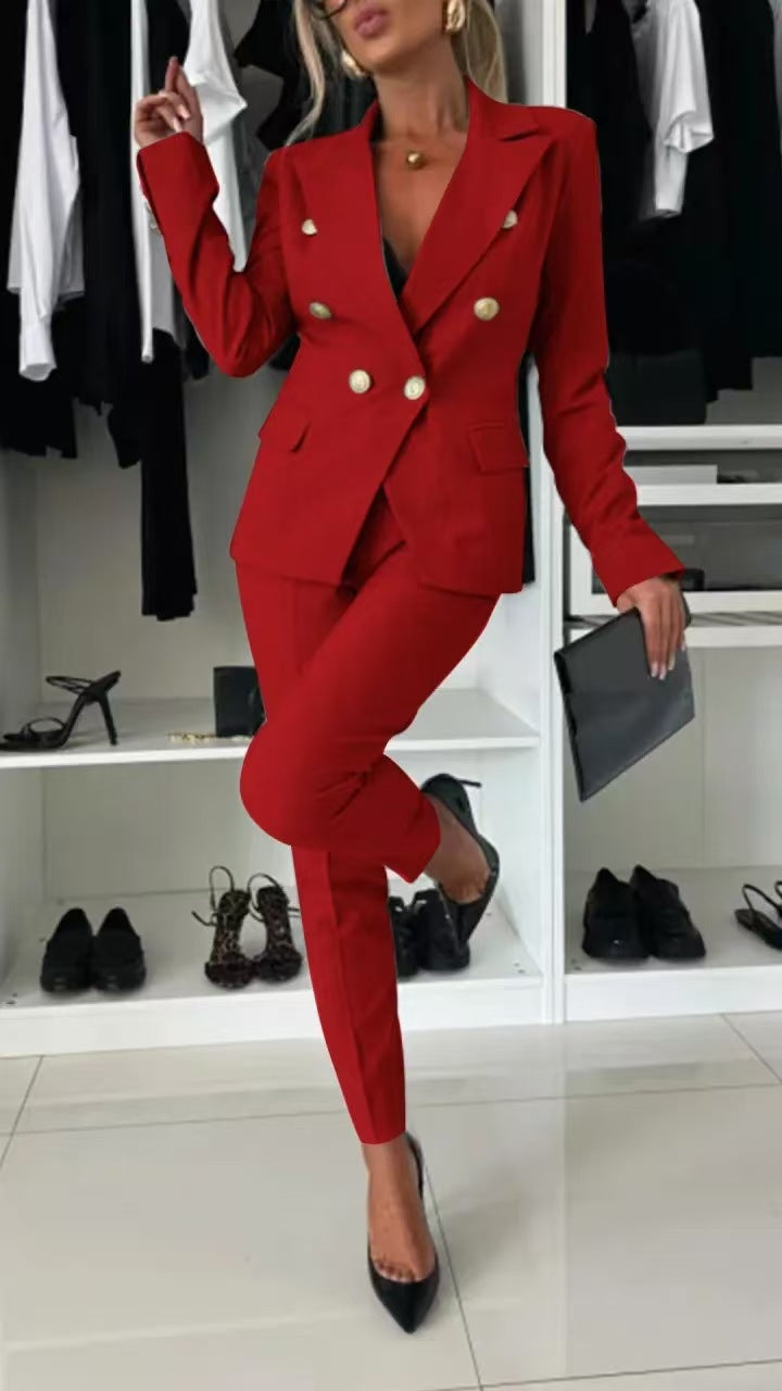 Slim Fit Suit Jacket Set