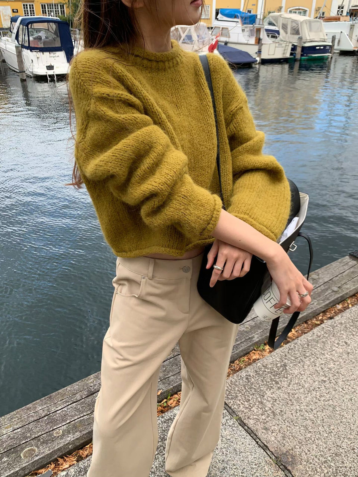 Wool Hemmed Sweater