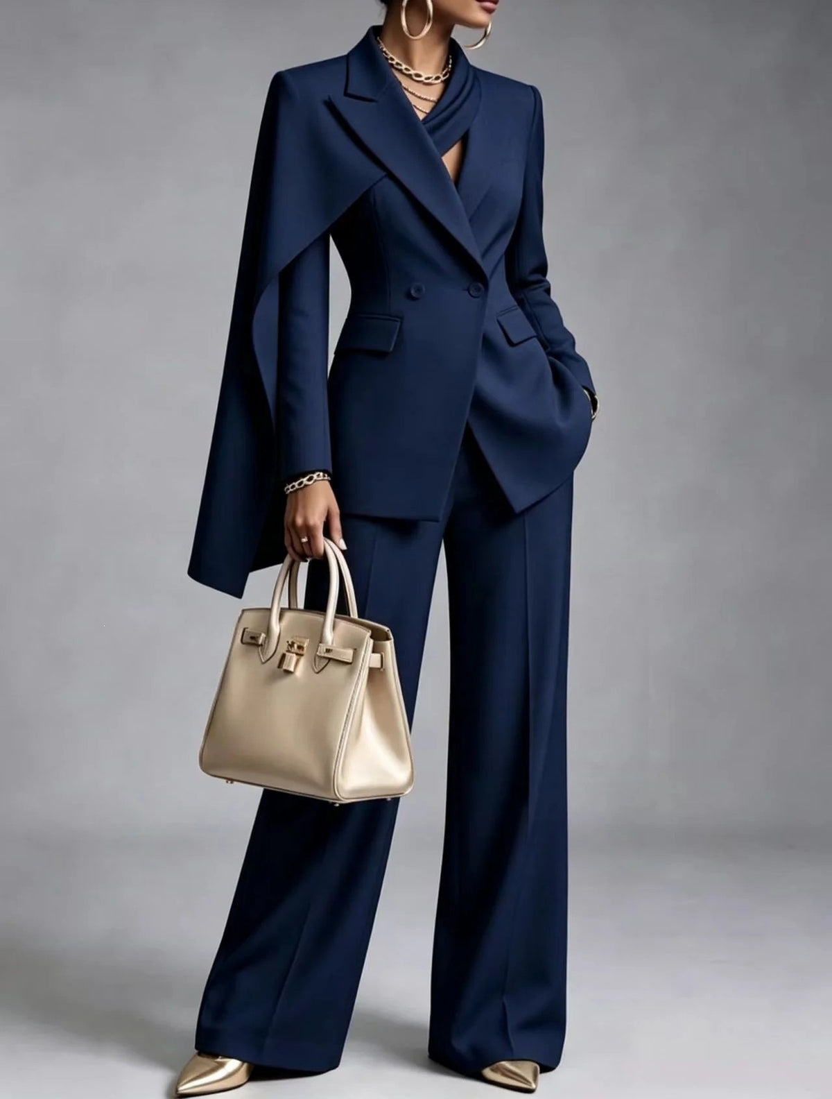 Two-Piece Pantsuit Pants