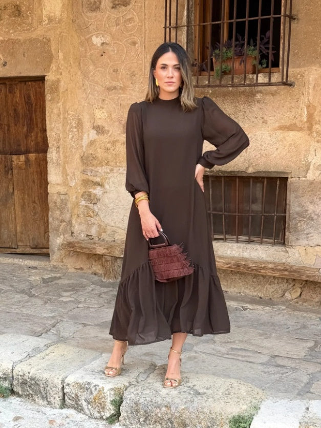 Women'S Ruffle Dress