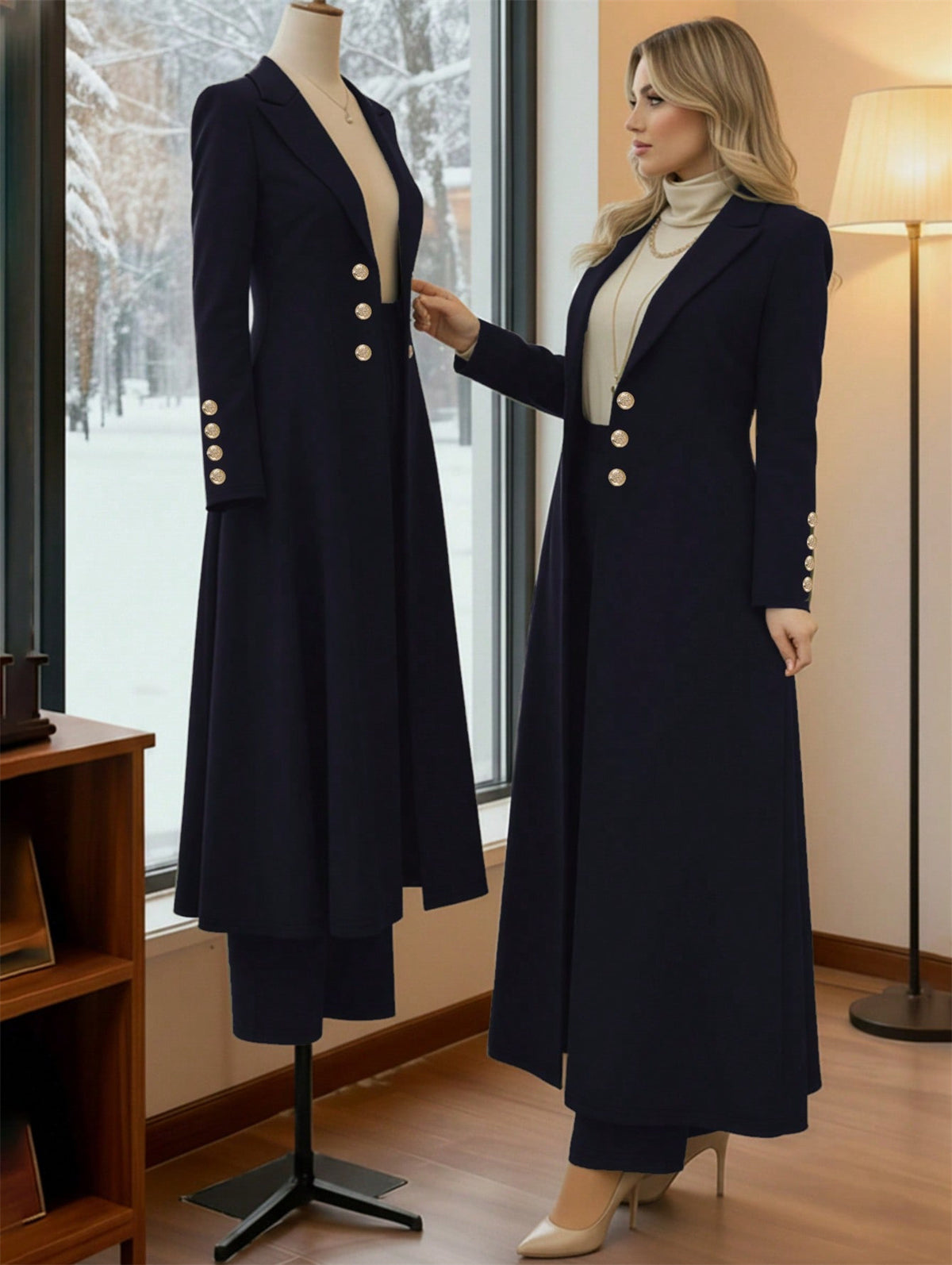 Vintage Coat Pants Set