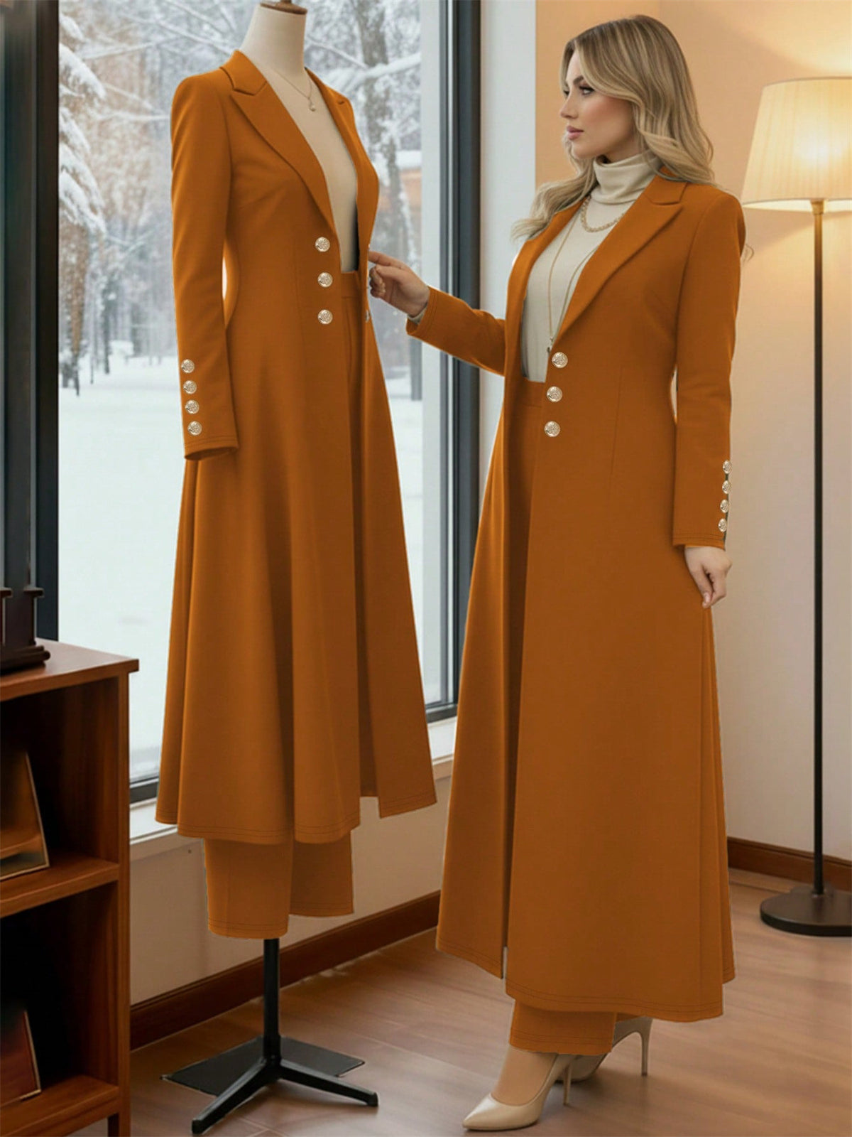 Vintage Coat Pants Set