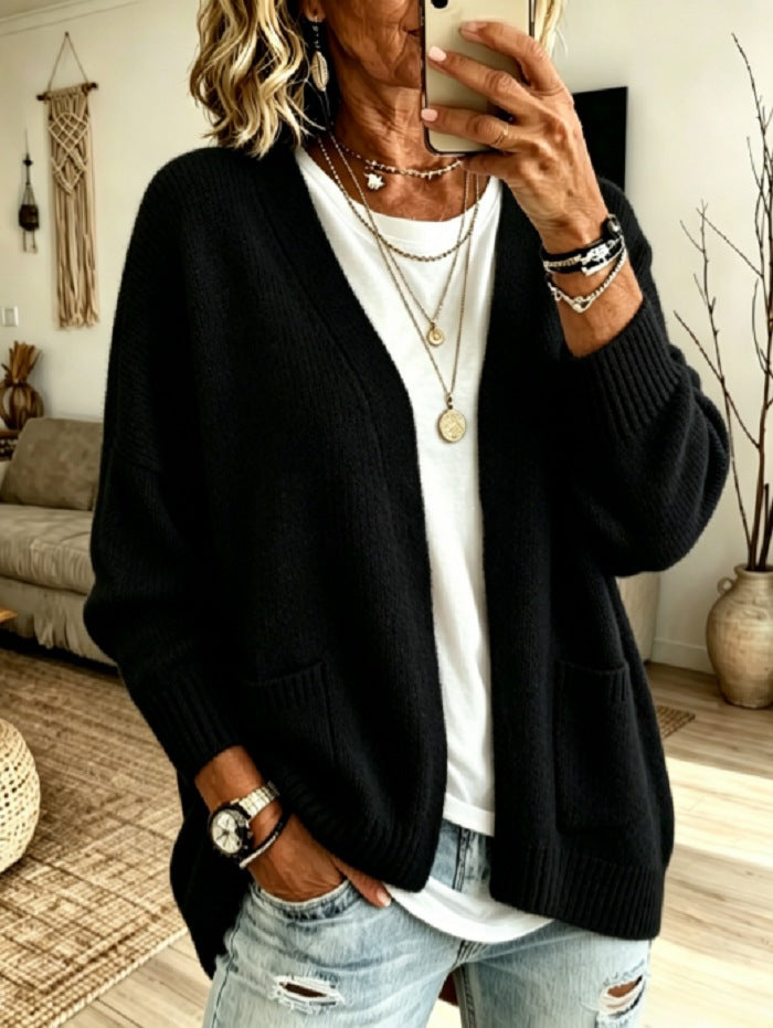 Solid Soft Waxy Sweater