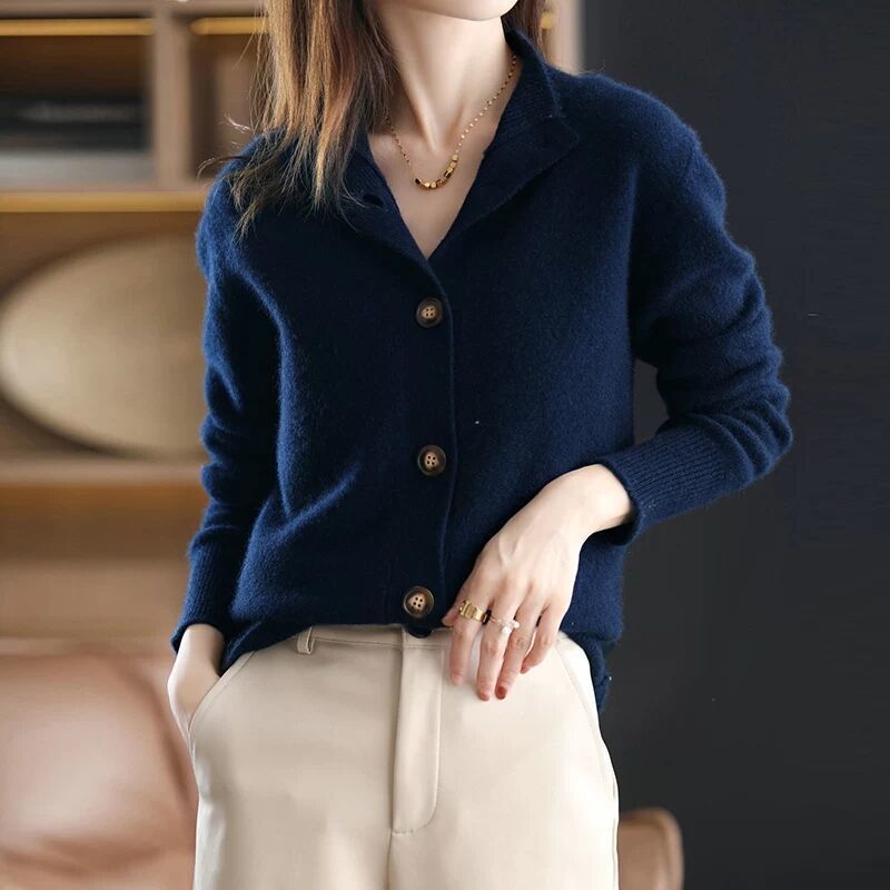 Collar Casual Loose Jacket