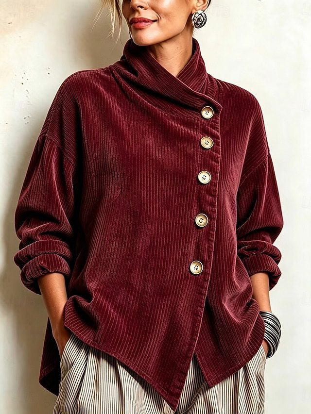 French Relaxed Retro Top