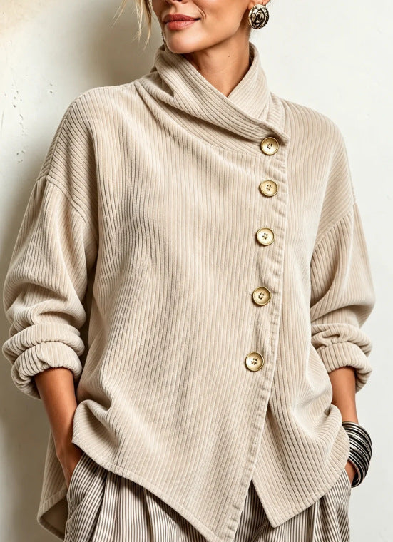 French Relaxed Retro Top