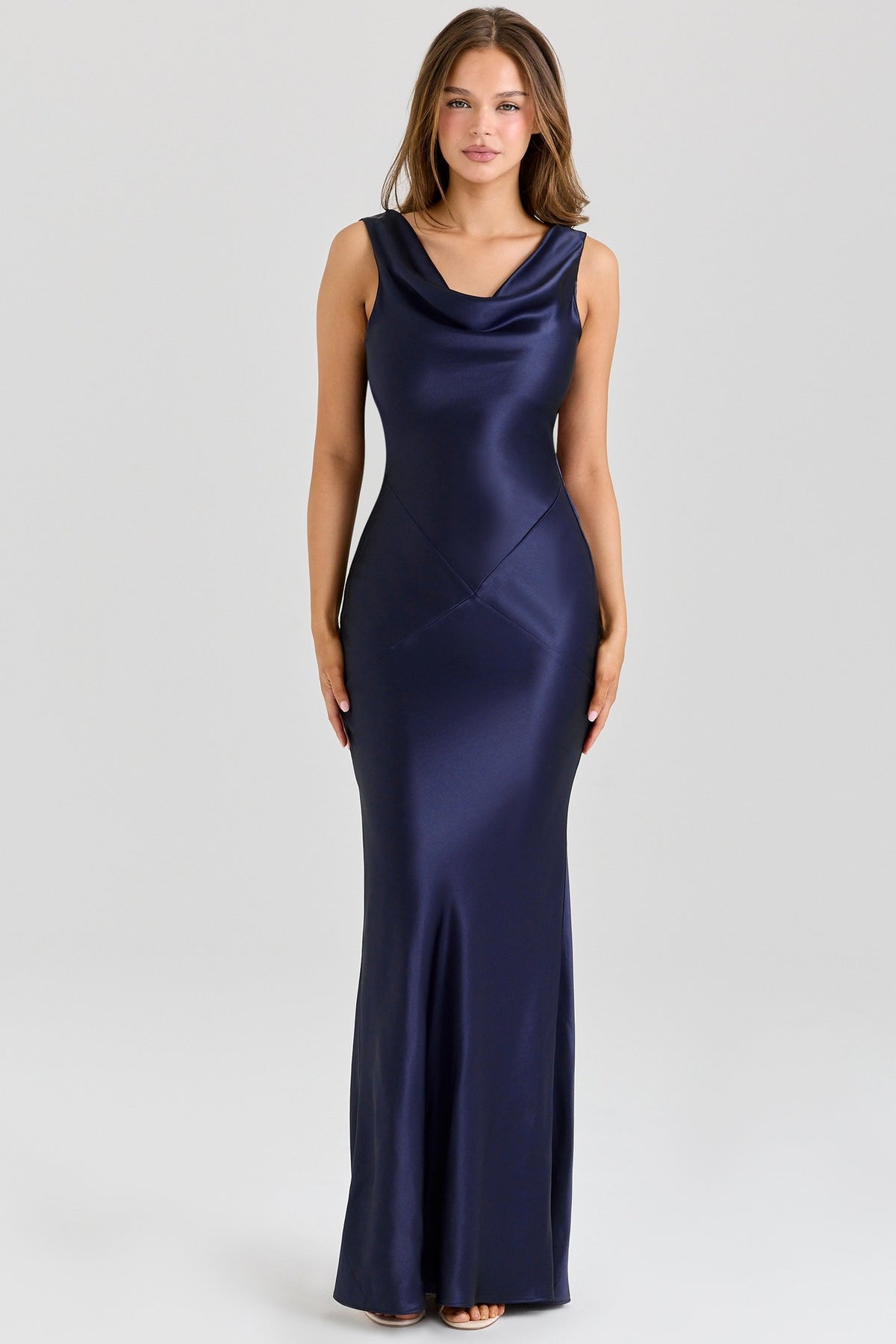 Satin Slim Dress