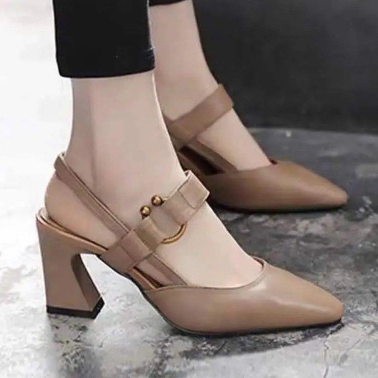 Women'S Casual Square-Toe Sandals