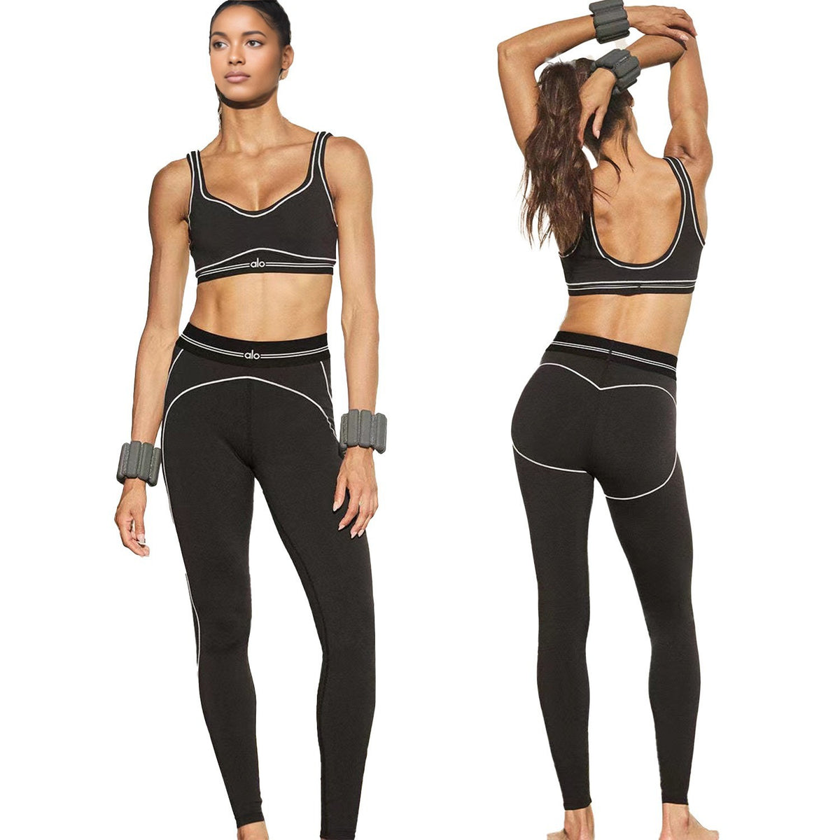 Alphabet Yoga Suit