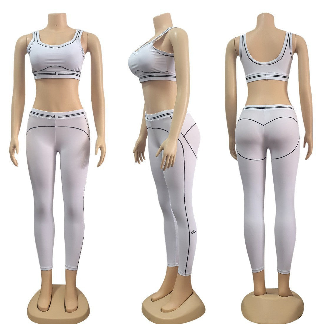 Alphabet Yoga Suit