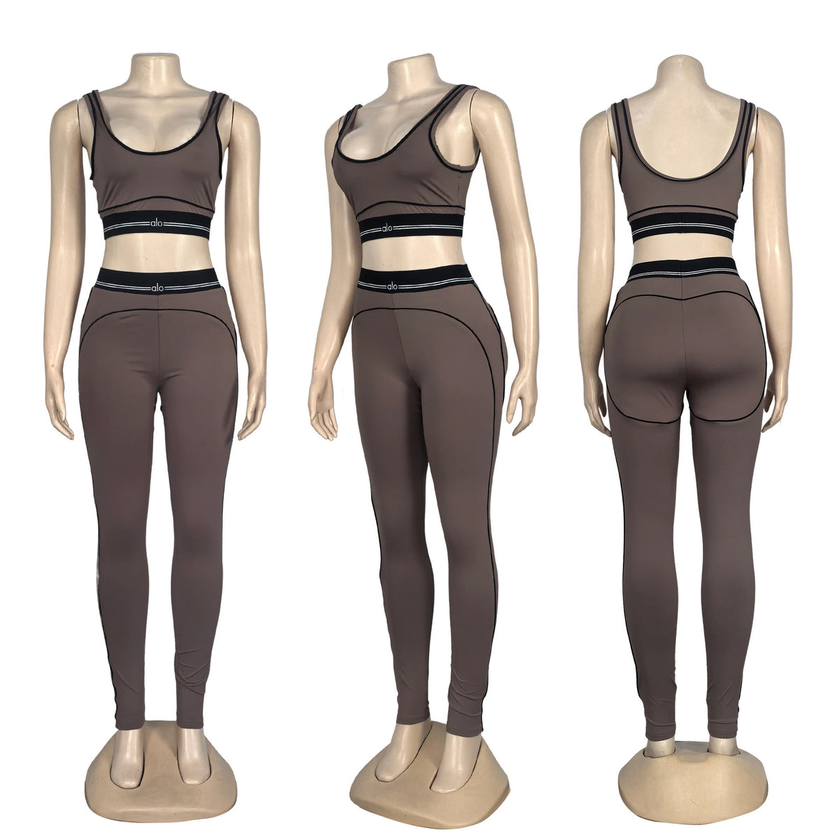 Alphabet Yoga Suit