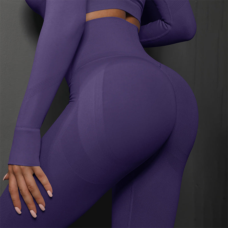 Peach Hip Yoga Trousers