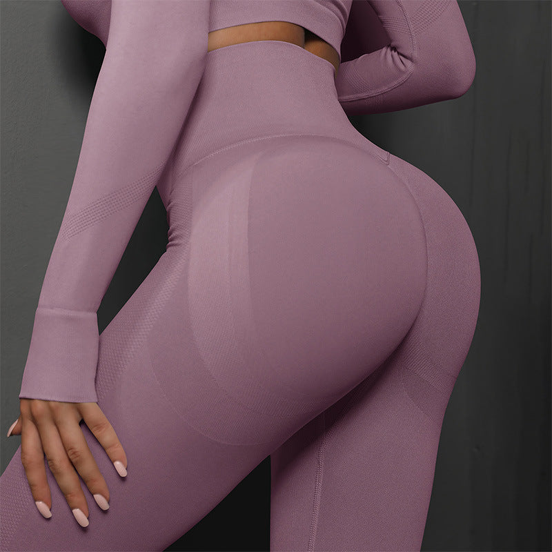 Peach Hip Yoga Trousers
