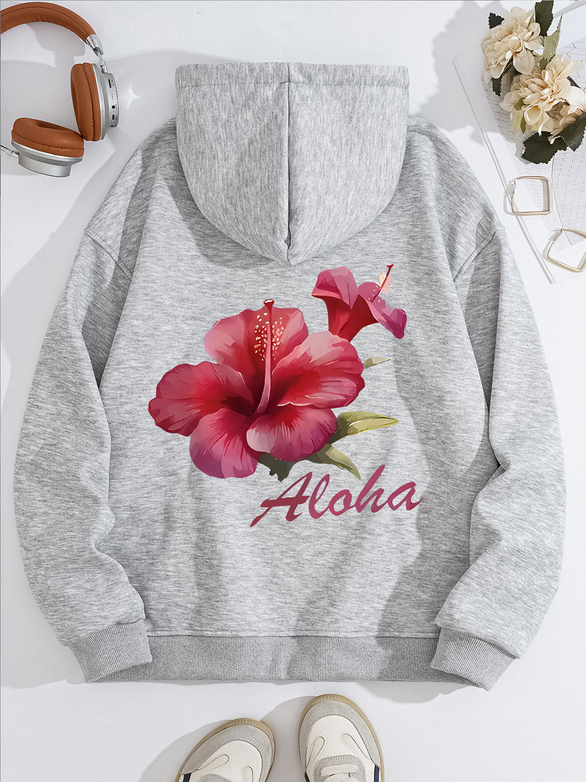 Aloha Flower Hoodie