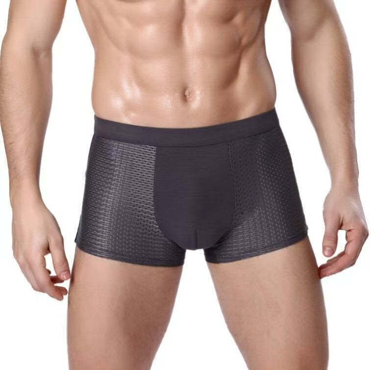 Ice Silk Mesh Men's Underwear