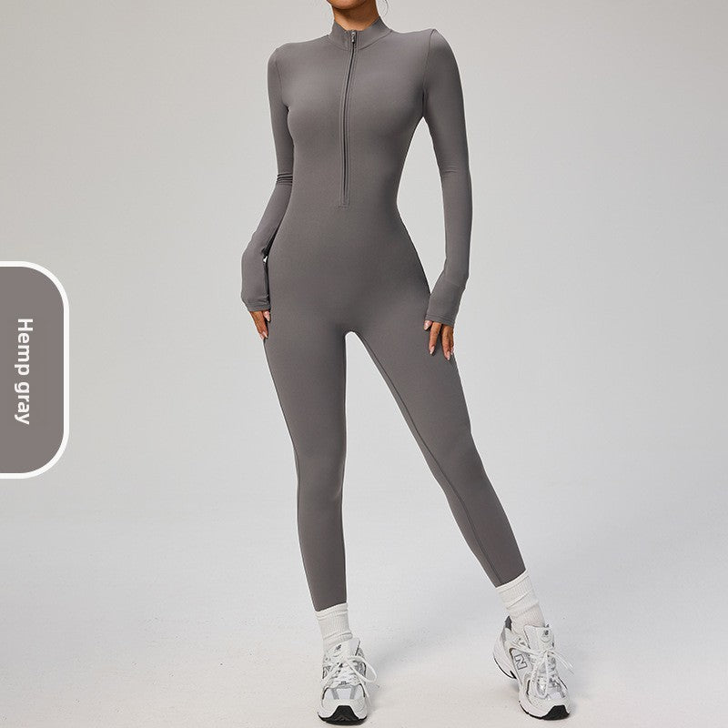 Long Sleeve Yoga Suit
