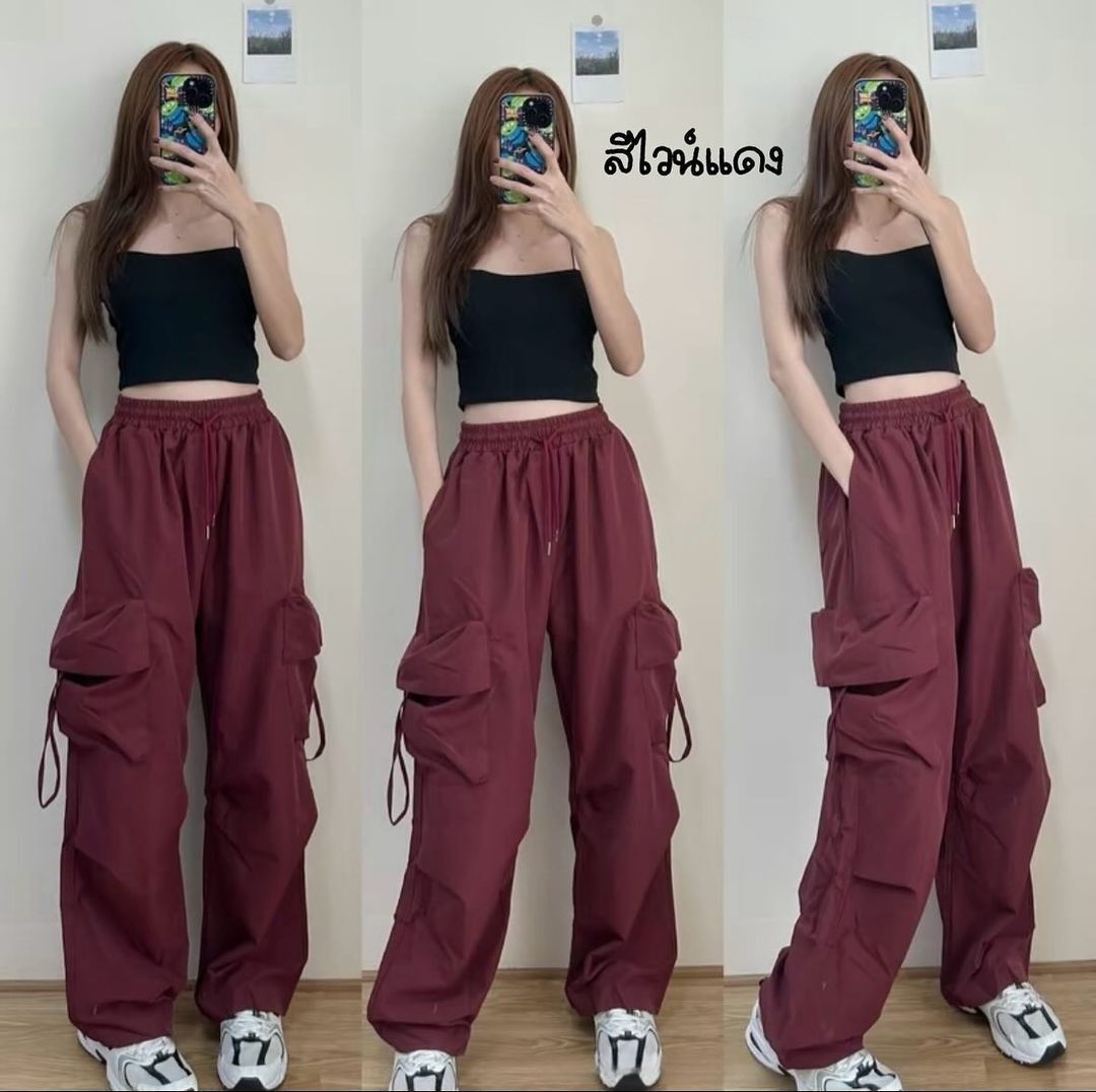 Vintage Workwear Casual Pants