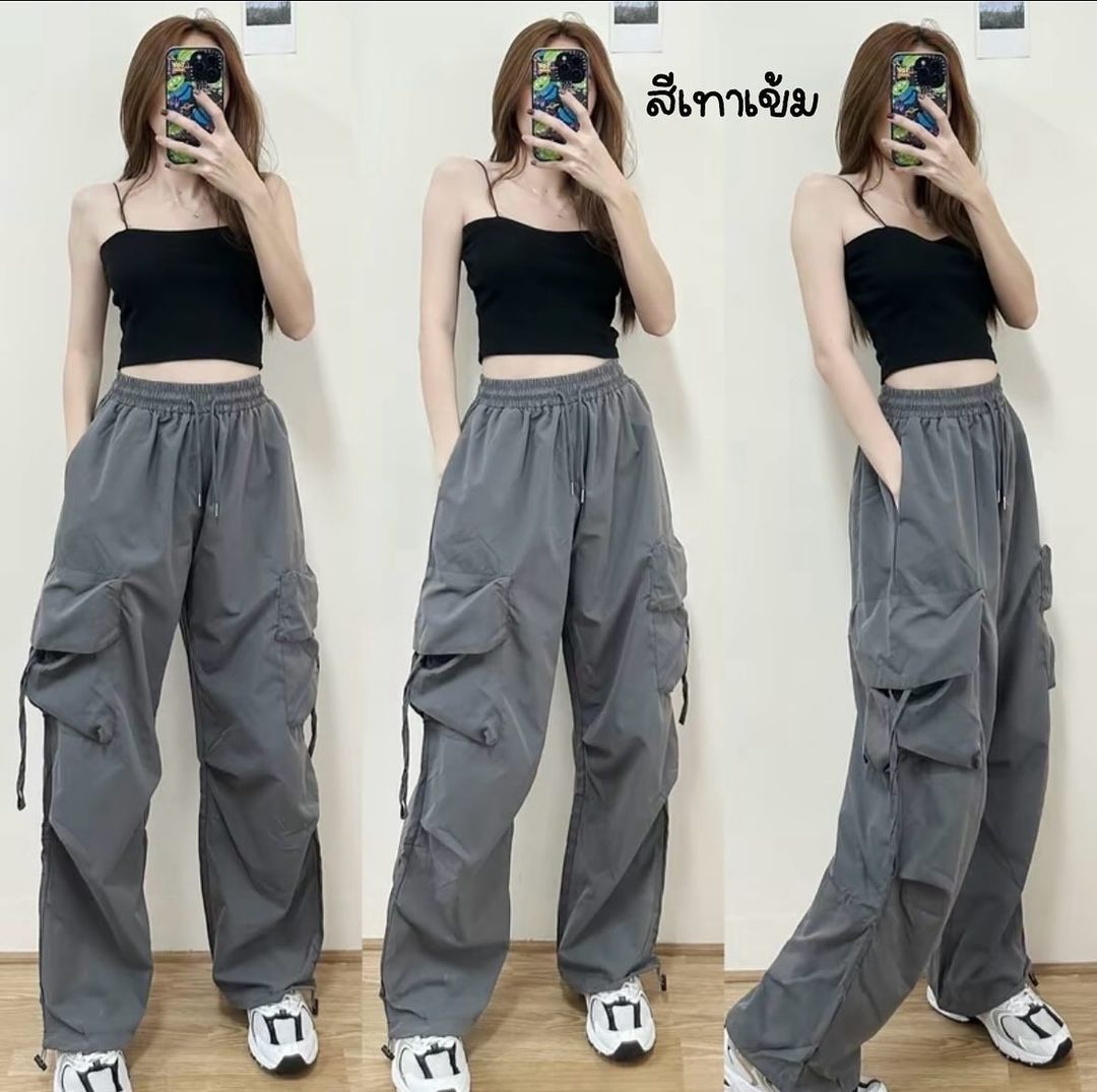 Vintage Workwear Casual Pants