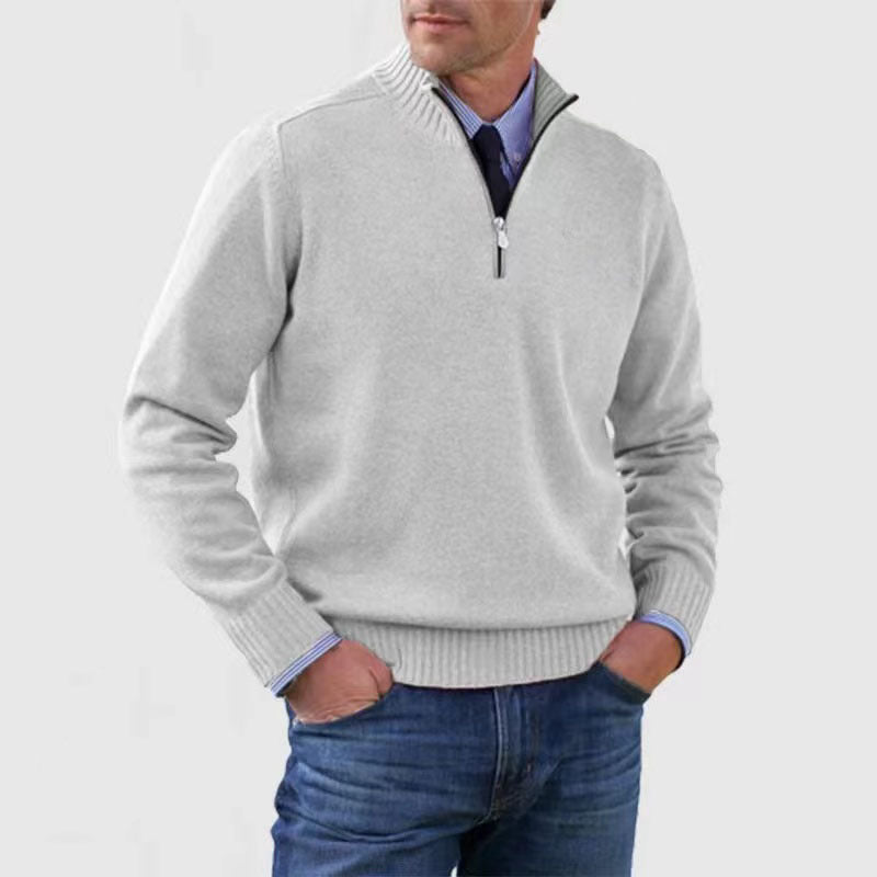 Men'S Zipper Sweater