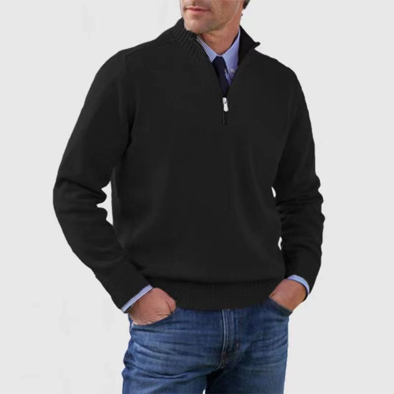 Men'S Zipper Sweater