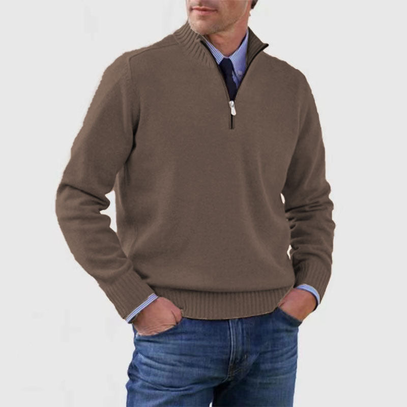 Men'S Zipper Sweater