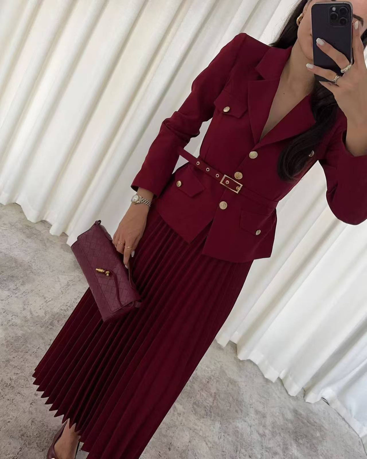 Casual Skirt Set