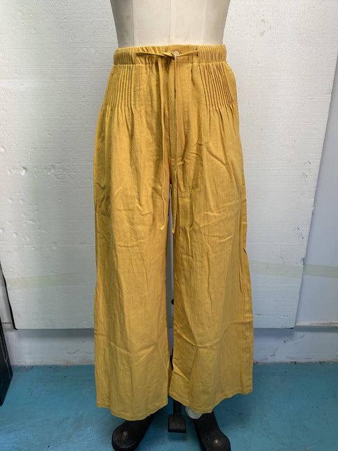 Women'S Casual Solid Color Straight Leg Pants