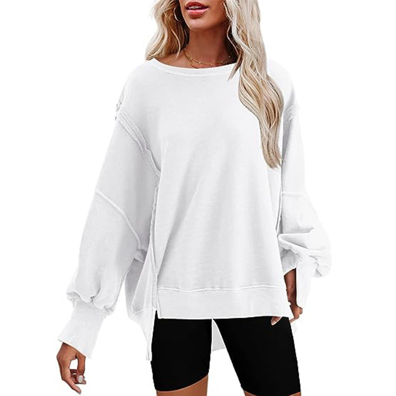 Split Long Sleeve Sweat