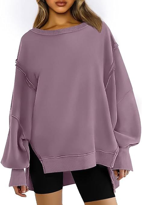 Split Long Sleeve Sweat
